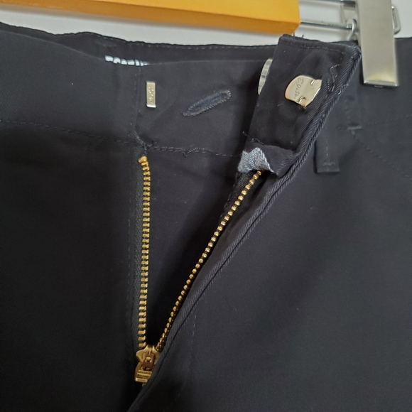 NWT Lee Womens Essential Chino Pants Sz 6 M Black Straight Leg Mid Rise - Picture 5 of 8